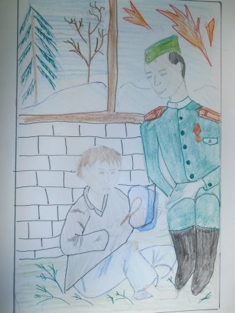 Сын полка иллюстрации легко