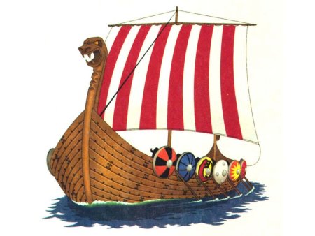 Ладья лодка для детей