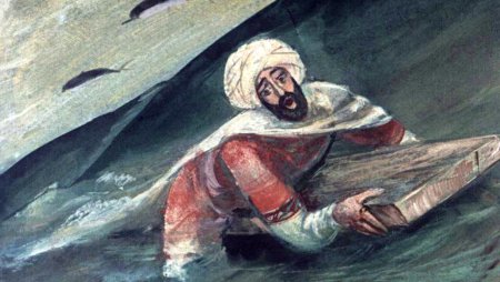 Иллюстрация к сказке о Синдбаде мореходе книга