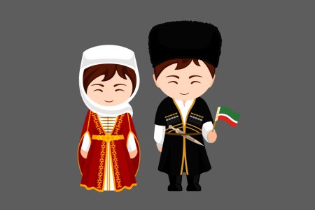 Костюмы народов чеченский для детей