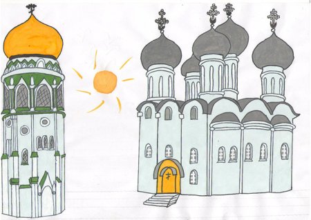 Софийский собор Вологда раскраска