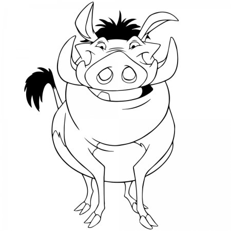 Бородавочник Пумба Король Лев