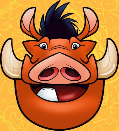 Тимон и Пумба раскраска