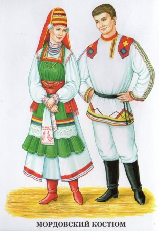 Мордва семья