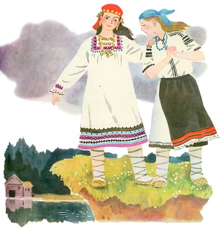 Рисование национальные костюмы