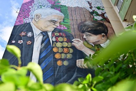 Мурал в Буденновске