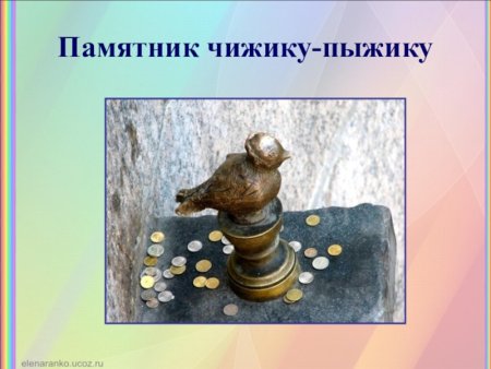 Достопримечательности Санкт-Петербурга Чижик-пыжик
