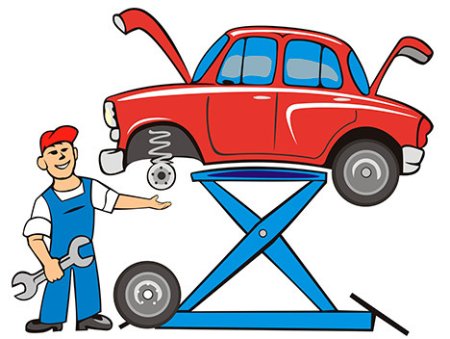 Автомеханик раскраска