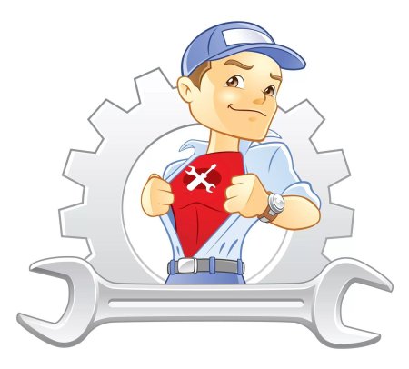 Раскраска автомеханик профессия