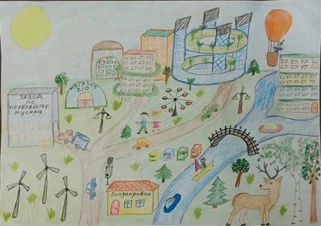 Экогород рисунок конкурс