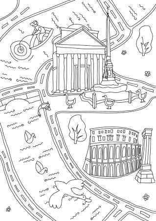 Пантеон в Риме скетч