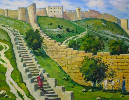 Мой город Астрахань рисунок