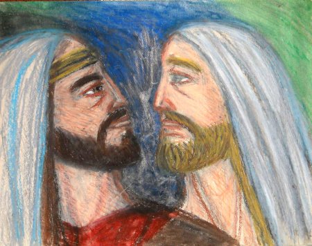 Ученики Иисуса раскраска