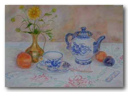Гжель натюрморт