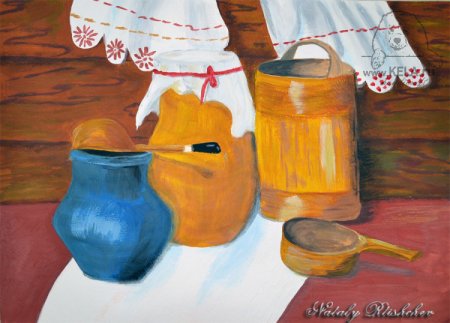 Масленица художник Алексей Корабельников