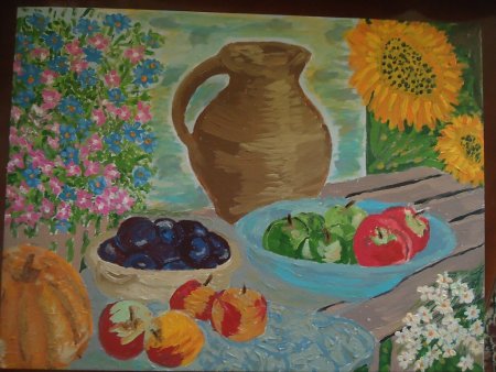 Натюрморт из бытовых предметов