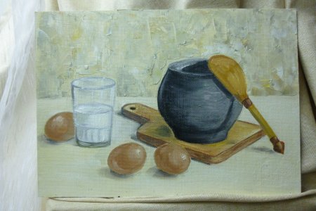 Мария Старцева художник деревенский натюрморт