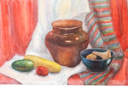 Натюрморт карандашом художественная школа