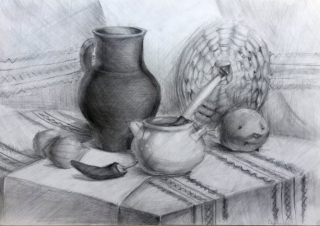 Хлеб акварелью