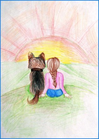 Детские рисунки людей