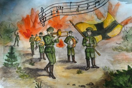 Марширующие солдатики