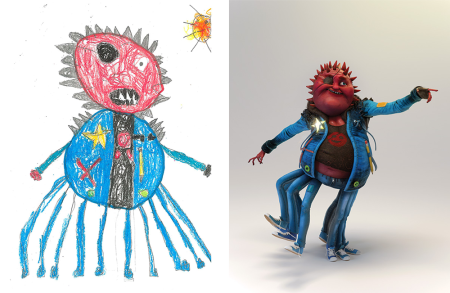 Необычные растения рисунок