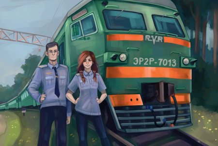 Паровоз раскраска для детей
