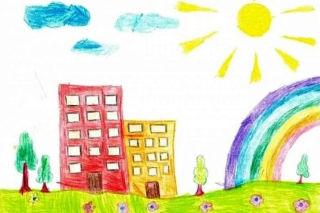 Рисование мой город