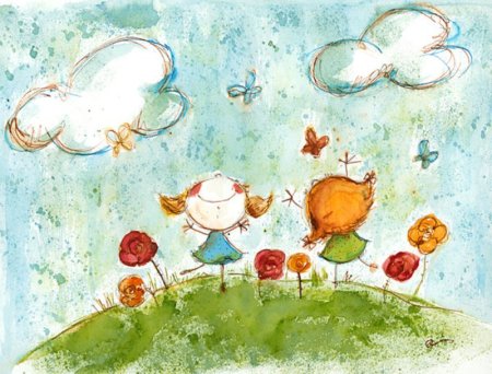 Рисунок на тему счастье