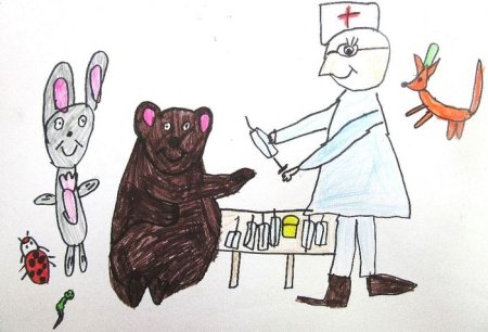 Ветеринар рисунок
