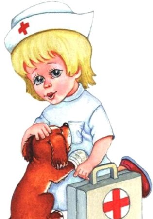 Ветеринар раскраска для детей