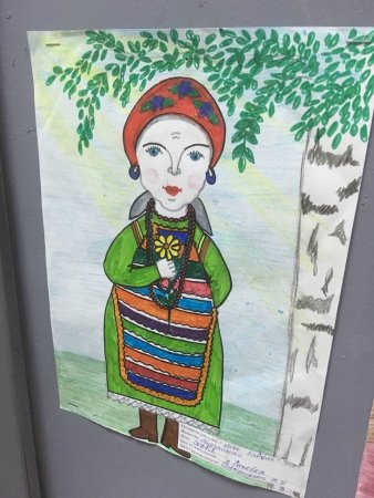 Рисунок моя бабушка