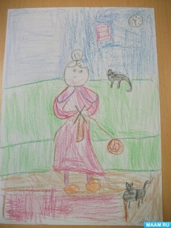 Детские рисунки бабушки