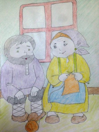 Рисунок ко Дню пожилого человека для детей