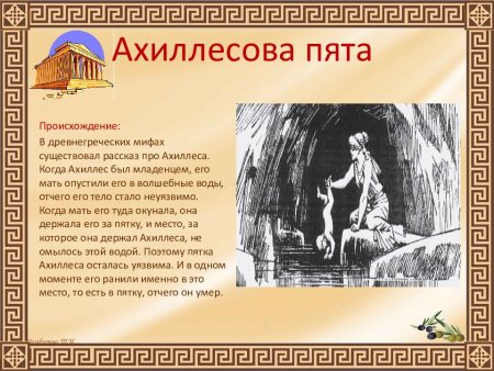 Пятка Ахиллеса