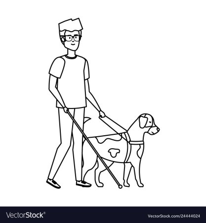 Собака поводырь