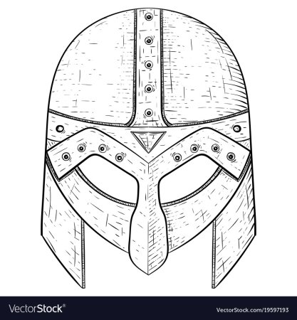 Нарисовать шлем