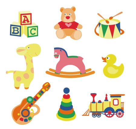 Нарисовать игрушки для детей