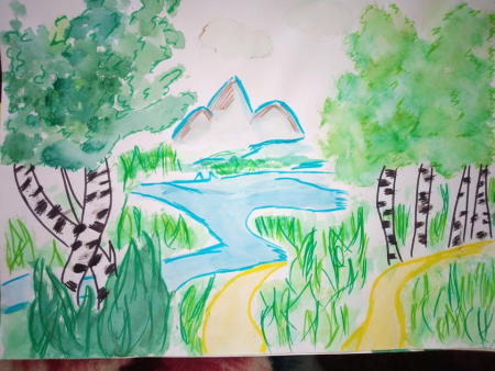 Конкурс рисунков мой край