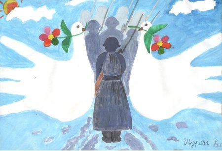 Неизвестный солдат рисунки детей