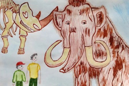 Рисунок на тему музей