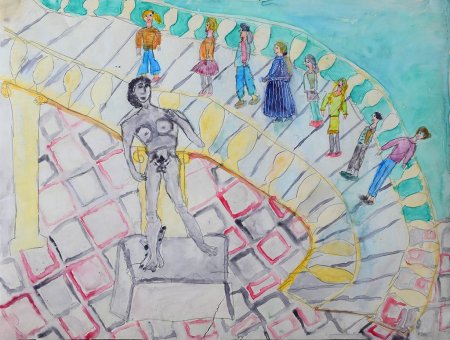 Я В музее рисунок