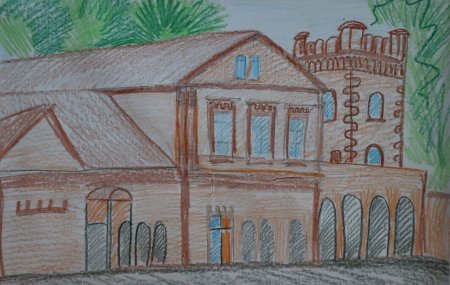 Рисунок на тему музей