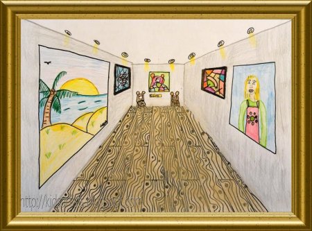 Идея для музея рисование