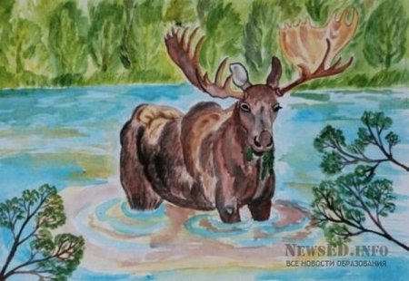 Рисунок на тему моя Сибирь