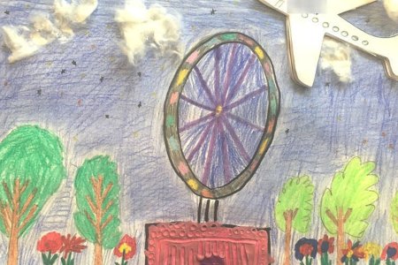 Озеро Байкал рисунок