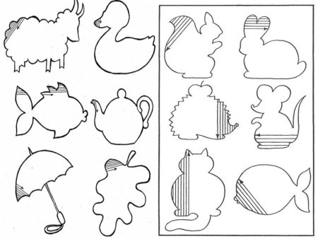 Фигурки для вырезания