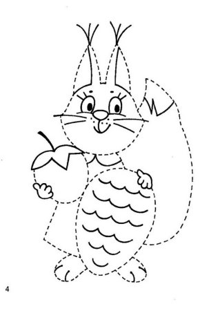 Обводилки для детей 3-4 лет