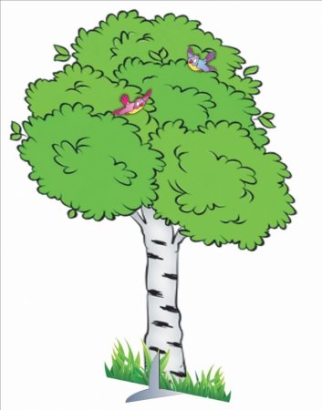 Детям о деревьях в детском саду