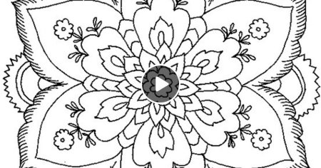 Павлово Посадский платок раскраска